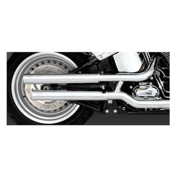 Vance & Hines 2 1/2" Straightshots HS Slip-On Mufflers For Harley